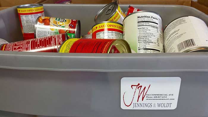 Food Drive for Madison, WI