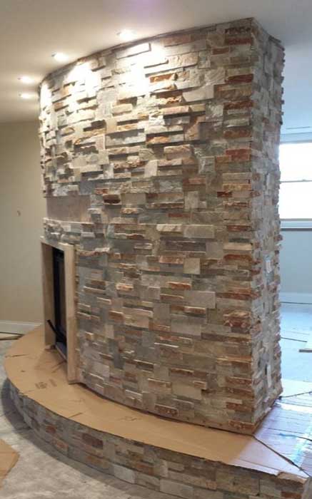 Unique Design Fireplace