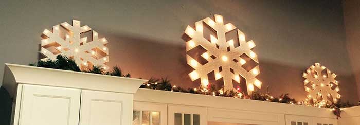 Wood Snowflake