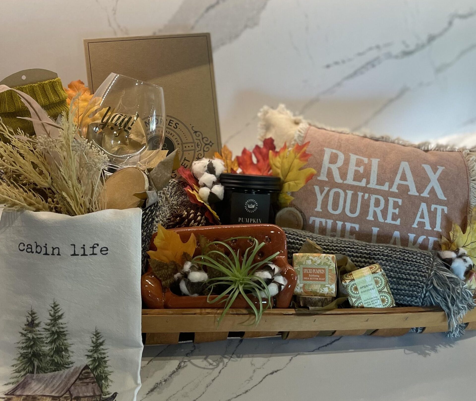 JW retail gift basket